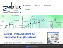 Tablet Screenshot of planungsbuero-zelsius.de